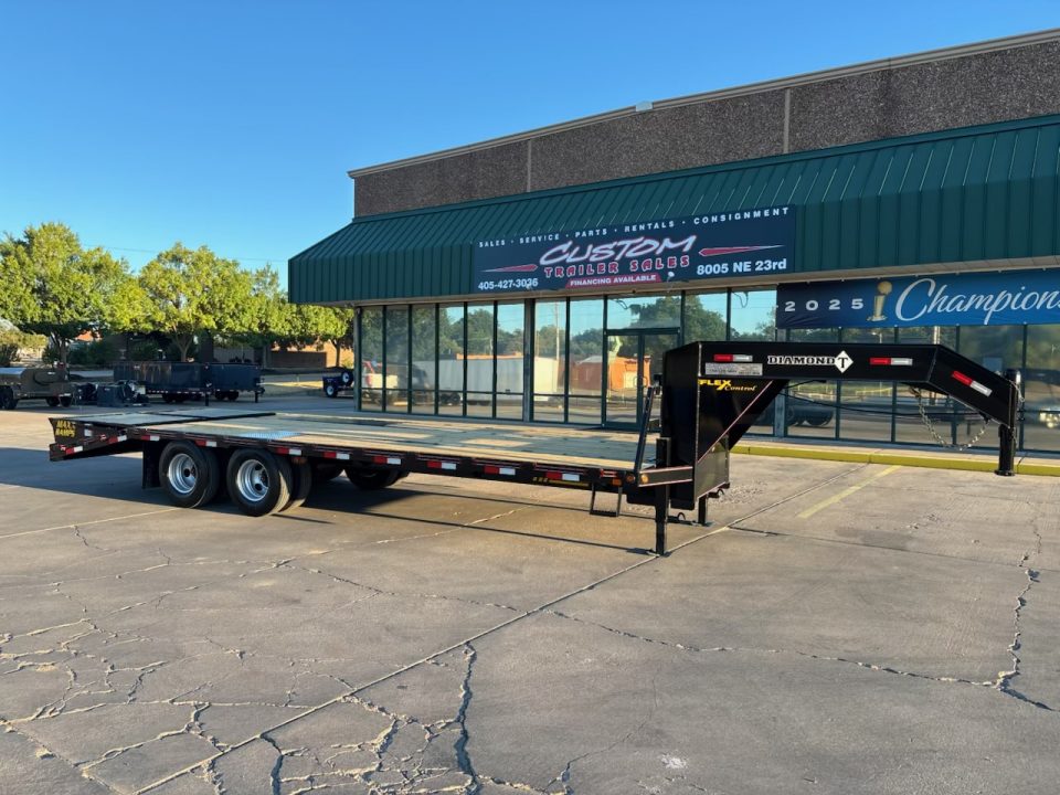 9×25 Equipment Flatbed Trailer
