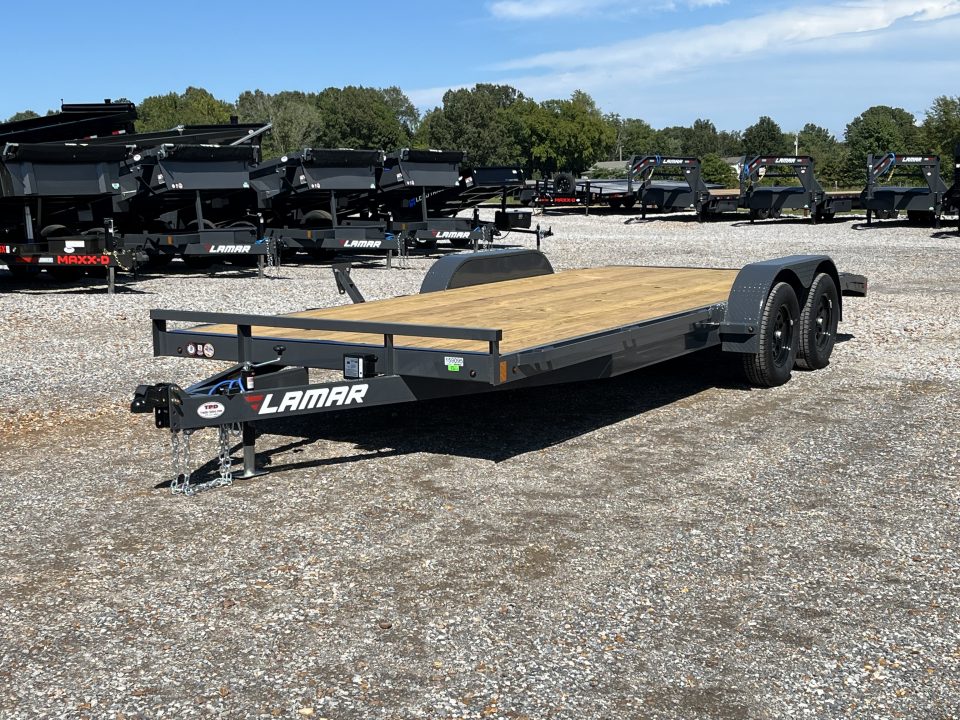 New 2027 Lamar Car Hauler Trailer | 83" x 20' | 7K GVWR