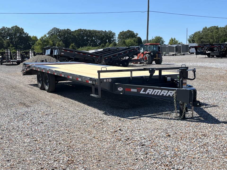New 2027 Lamar 102" x 24' 14k Flatbed Trailer