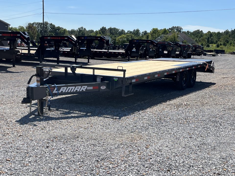 New 2027 Lamar 102" x 24' 14k Flatbed Trailer