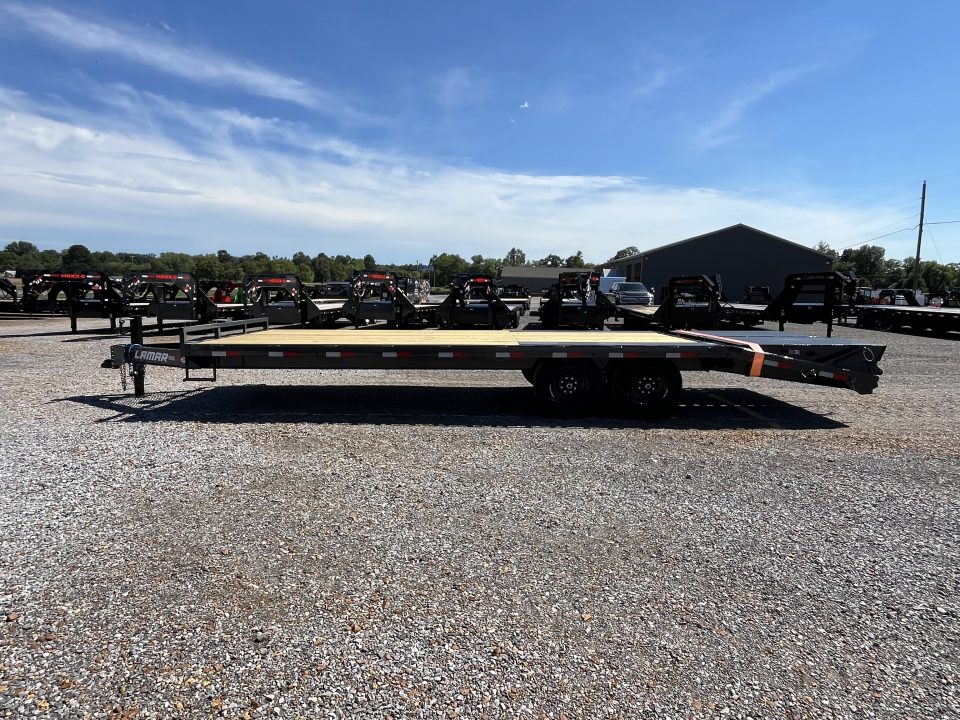 New 2027 Lamar 102" x 24' 14k Flatbed Trailer