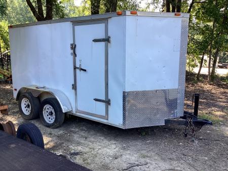 Used 2011 Freedom Trailers 12' Cargo / Enclosed Trailer