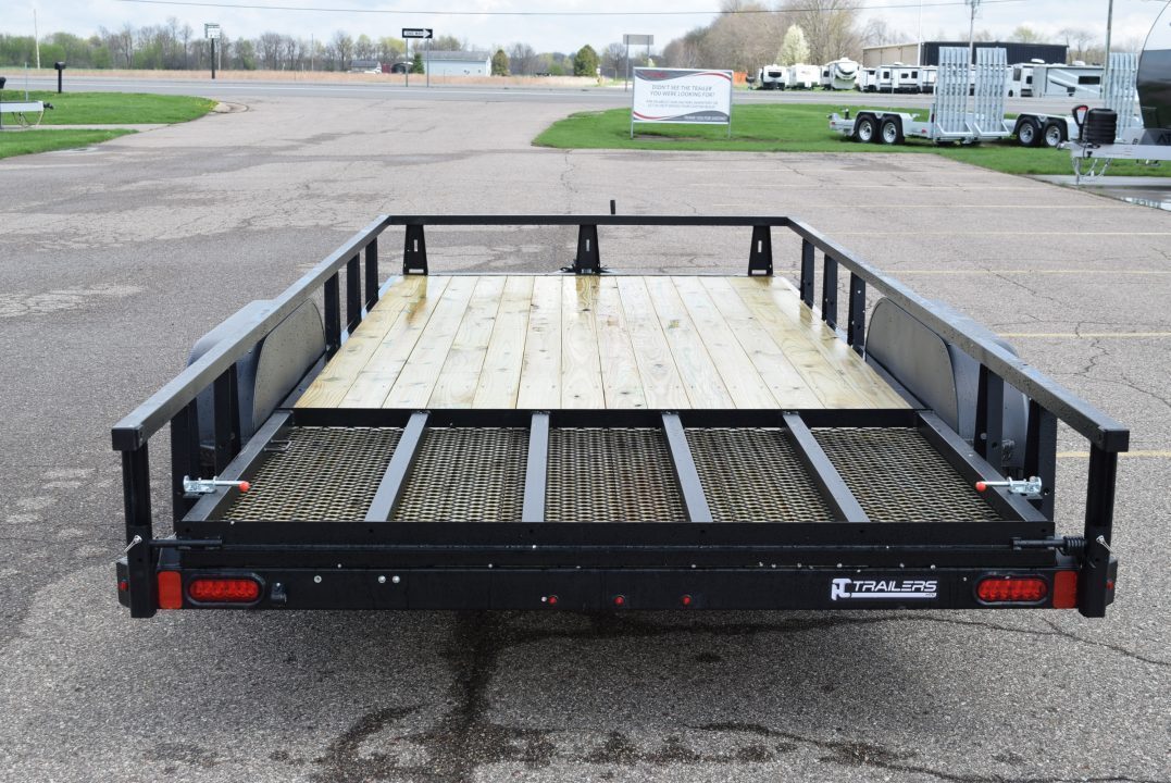 New 2027 HTC 7x16 7K Utility Trailer