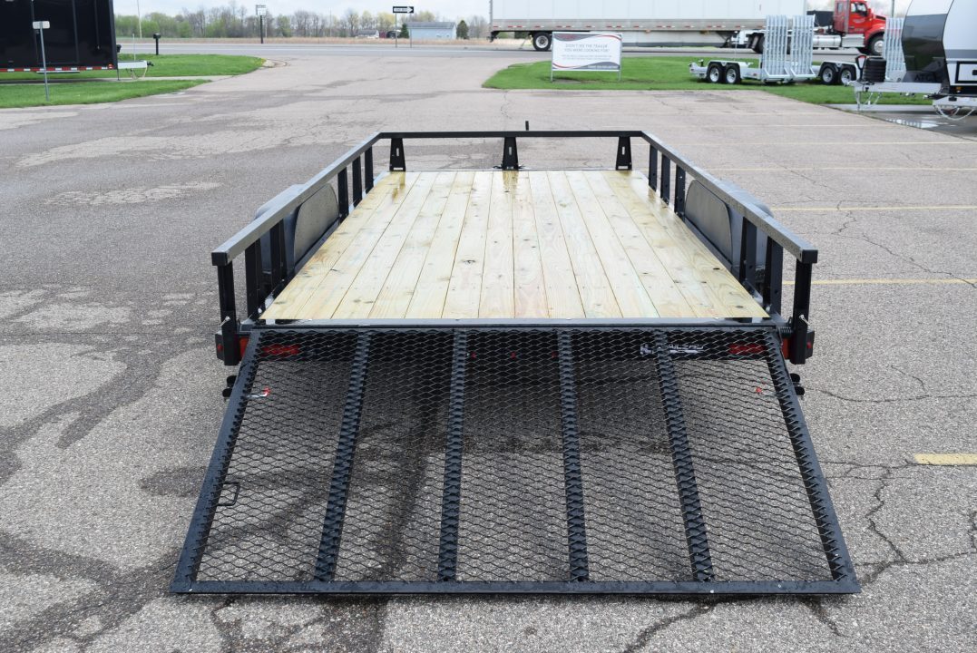 New 2027 HTC 7x16 7K Utility Trailer