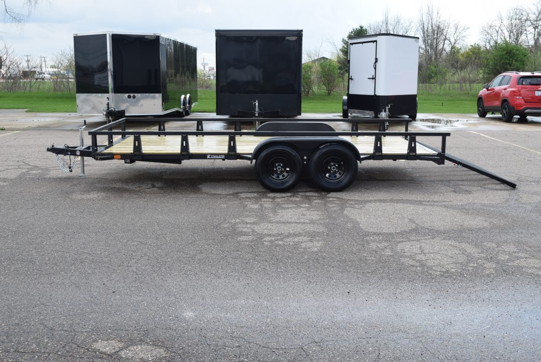 New 2027 HTC 7x16 7K Utility Trailer