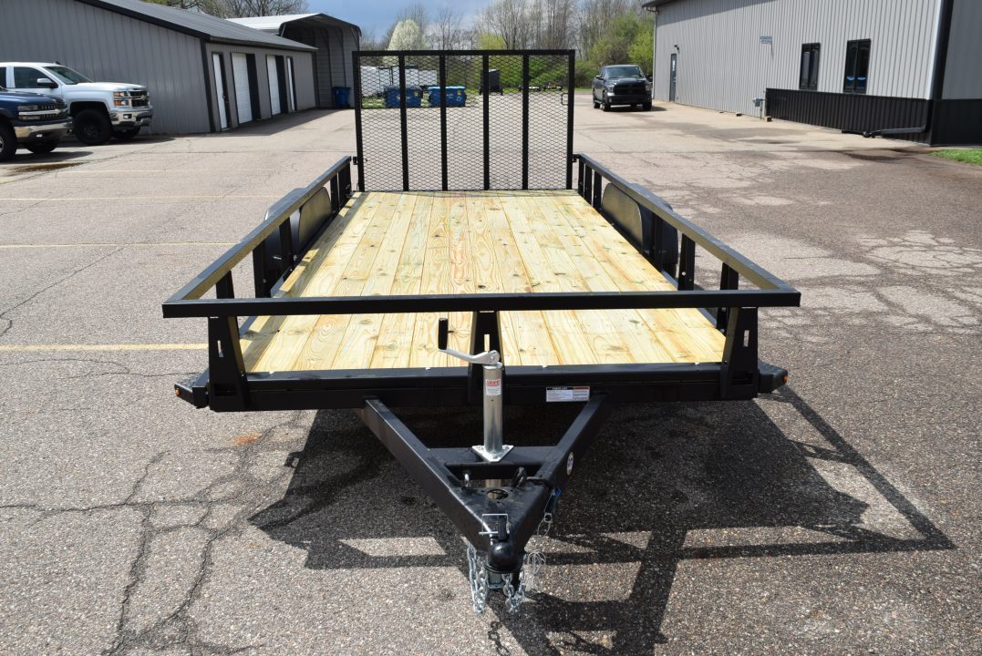 New 2027 HTC 7x16 7K Utility Trailer
