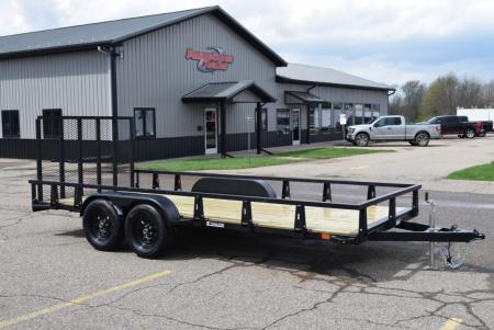 New 2027 HTC 7x16 7K Utility Trailer