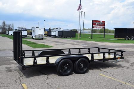 New 2027 HTC 7x16 7K Utility Trailer
