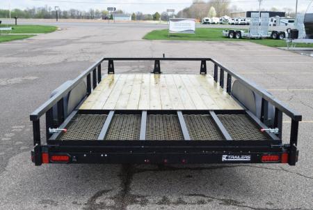 New 2027 HTC 7x16 7K Utility Trailer