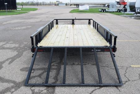 New 2027 HTC 7x16 7K Utility Trailer