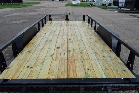New 2027 HTC 7x16 7K Utility Trailer