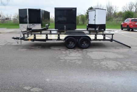 New 2027 HTC 7x16 7K Utility Trailer