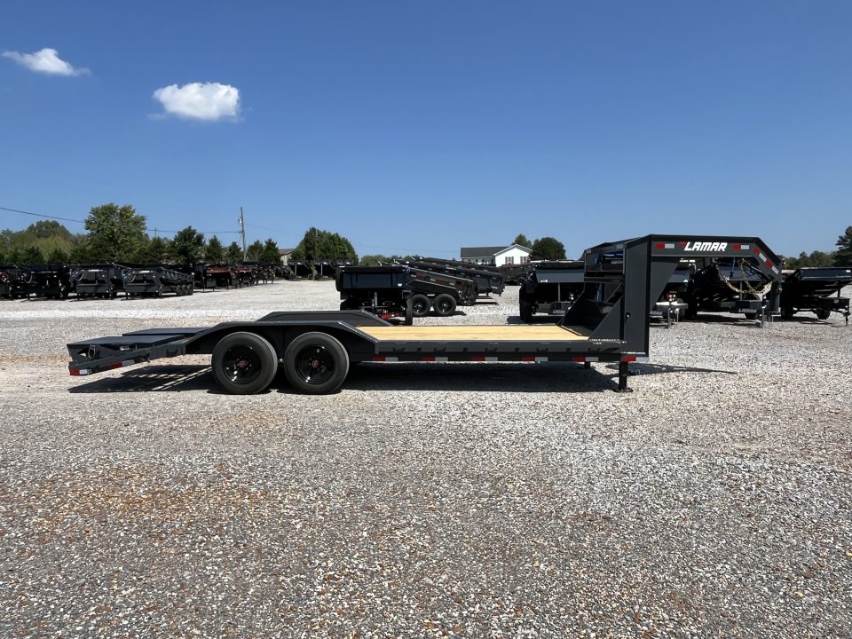New 2027 Lamar 102"X22' 16K Gooseneck Equipment Trailer