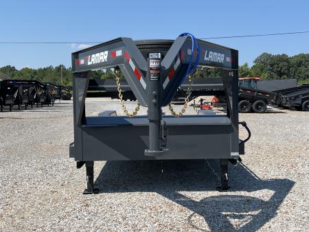 New 2027 Lamar 102"X22' 16K Gooseneck Equipment Trailer