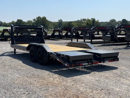 New 2027 Lamar 102"X22' 16K Gooseneck Equipment Trailer