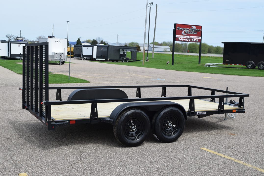 New 2027 HTC 7x14 7K Utility Trailer