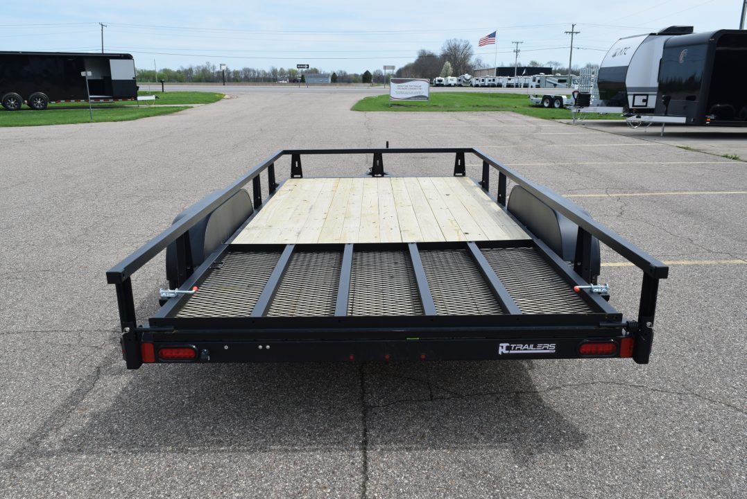 New 2027 HTC 7x14 7K Utility Trailer