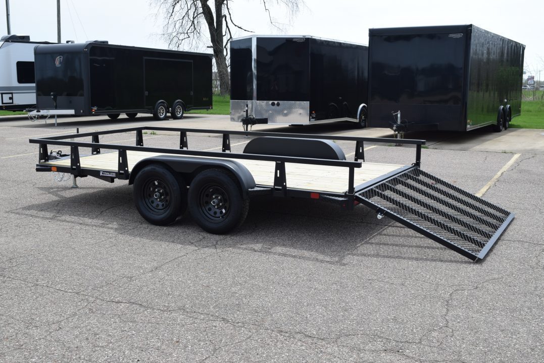 New 2027 HTC 7x14 7K Utility Trailer