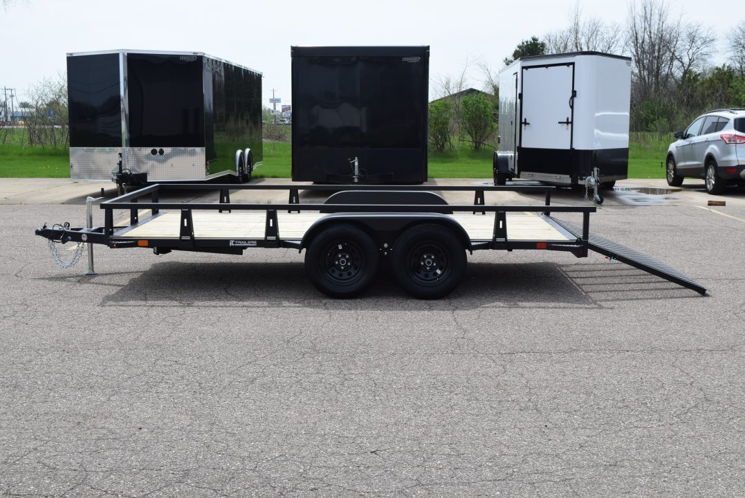 New 2027 HTC 7x14 7K Utility Trailer