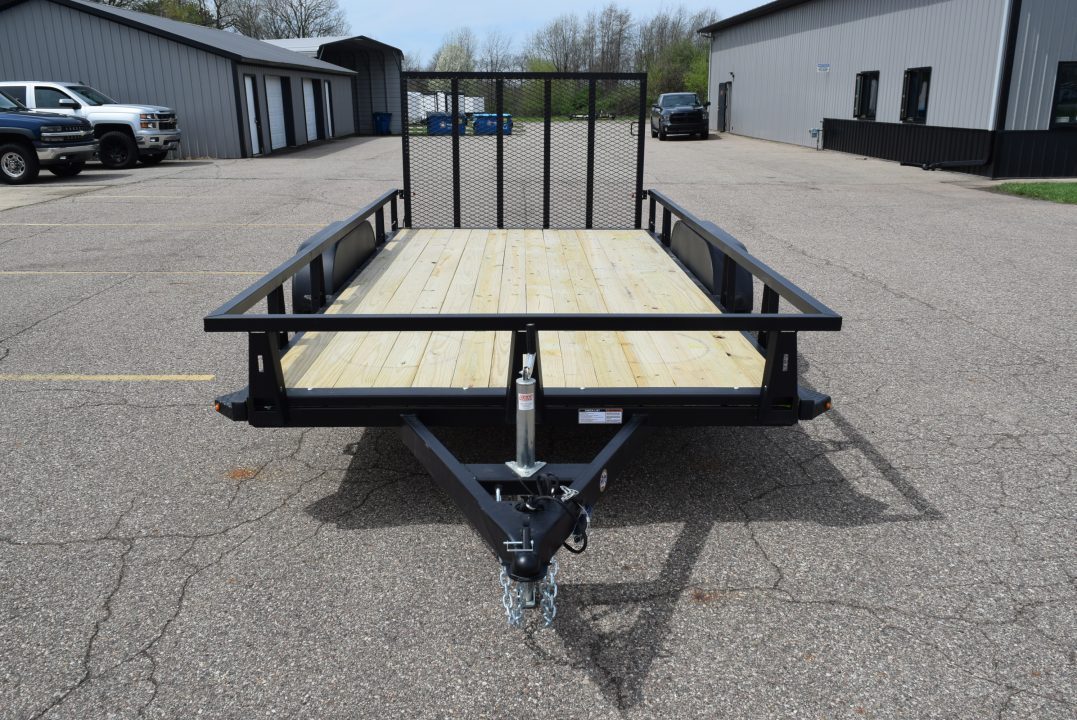 New 2027 HTC 7x14 7K Utility Trailer