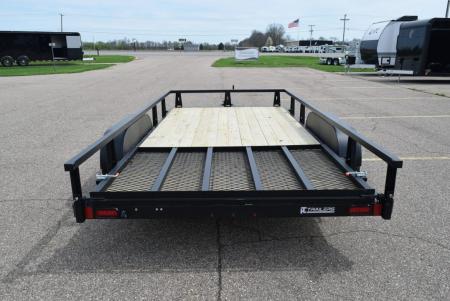New 2027 HTC 7x14 7K Utility Trailer