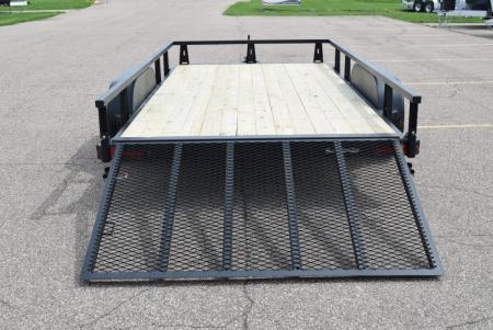 New 2027 HTC 7x14 7K Utility Trailer