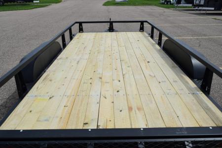 New 2027 HTC 7x14 7K Utility Trailer