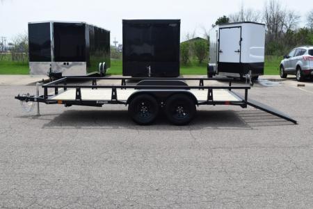New 2027 HTC 7x14 7K Utility Trailer