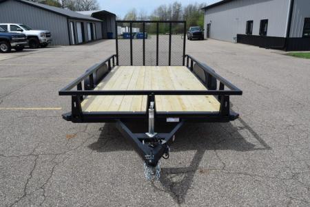 New 2027 HTC 7x14 7K Utility Trailer