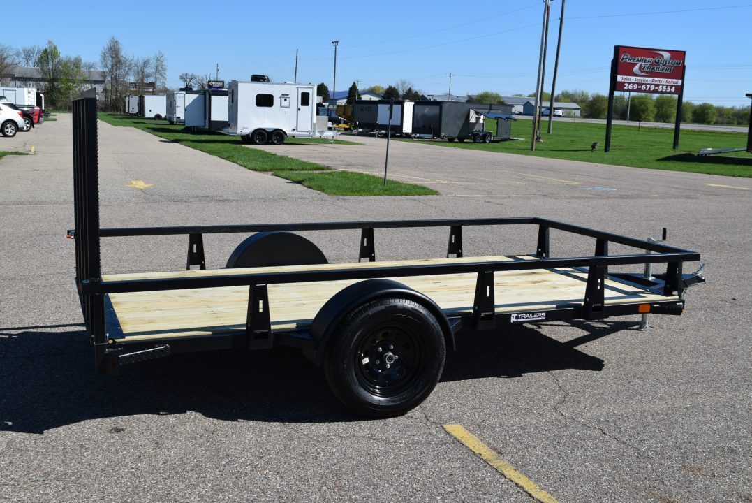 New 2027 HTC 6x12 Utility Trailer