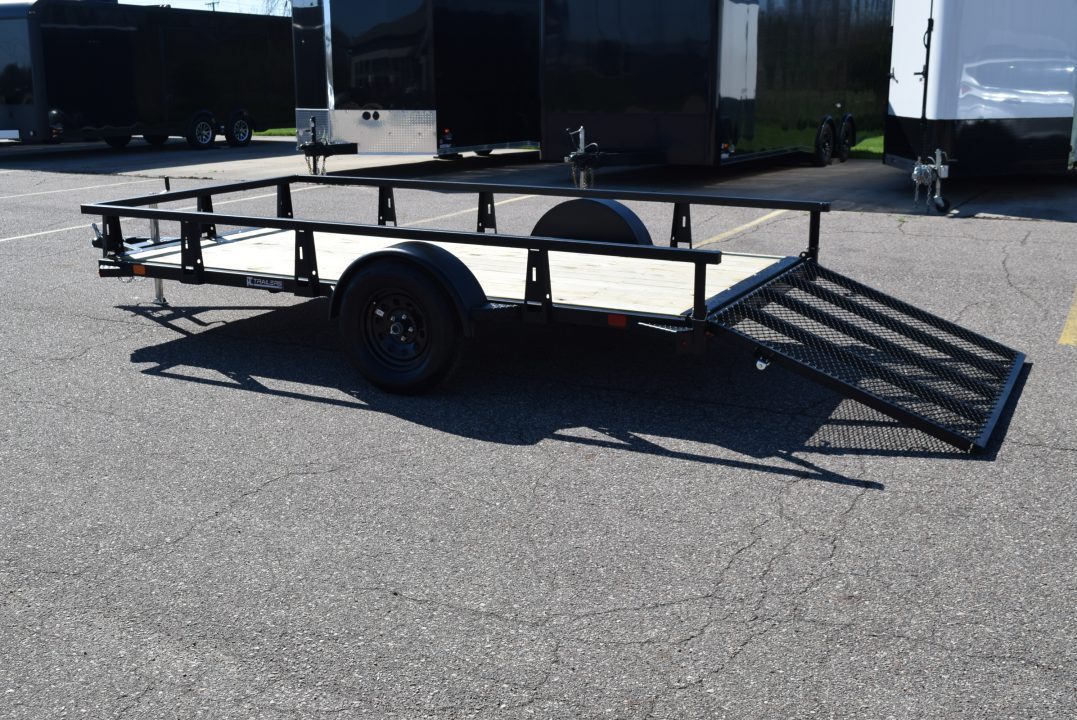 New 2027 HTC 6x12 Utility Trailer