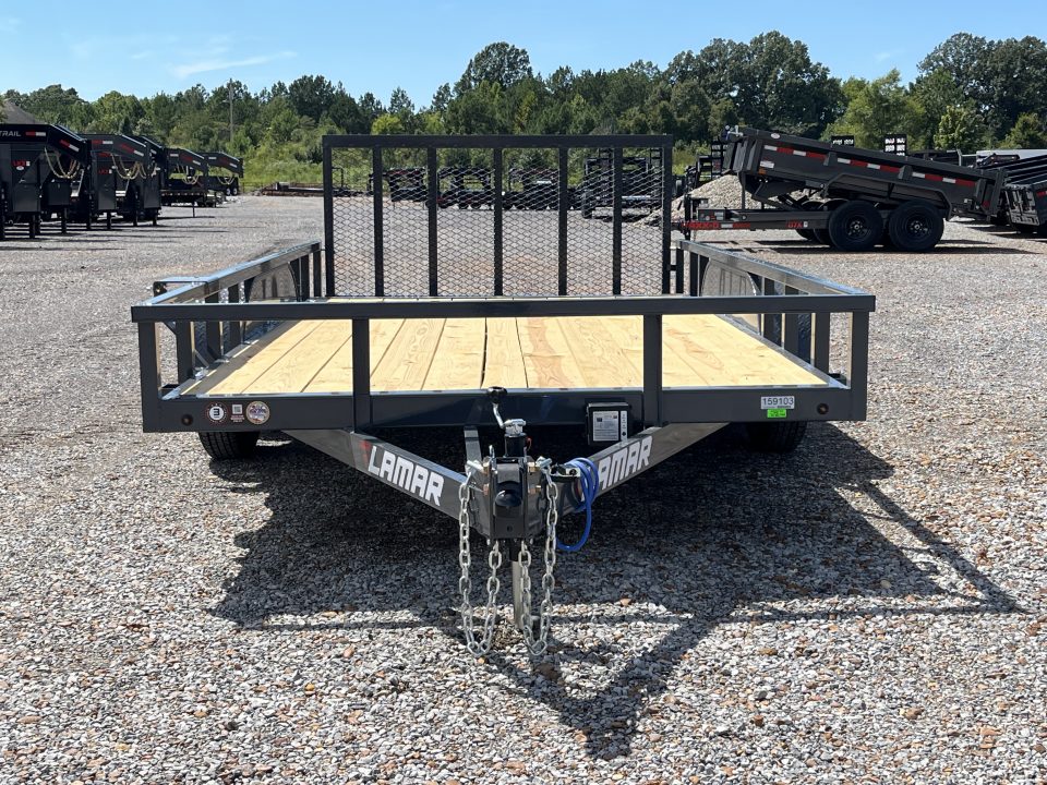 New 2027 Lamar Utility Trailer | 83" x 14' | 7K GVWR