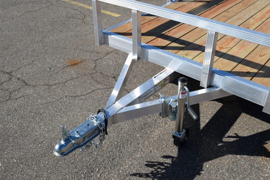 New Sport Haven 5x10 Aluminum Utility Trailer W/ BI-FOLD RAMP GATE