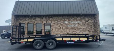 New 2027 Sure-Trac 7 x 20 Tube Top Utility Trailer 10K