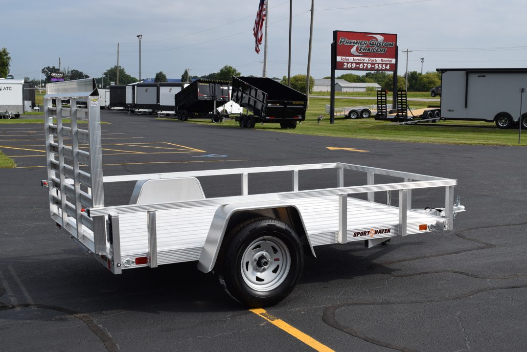 New 2027 Sport Haven 6x10 Aluminum Utility Trailer