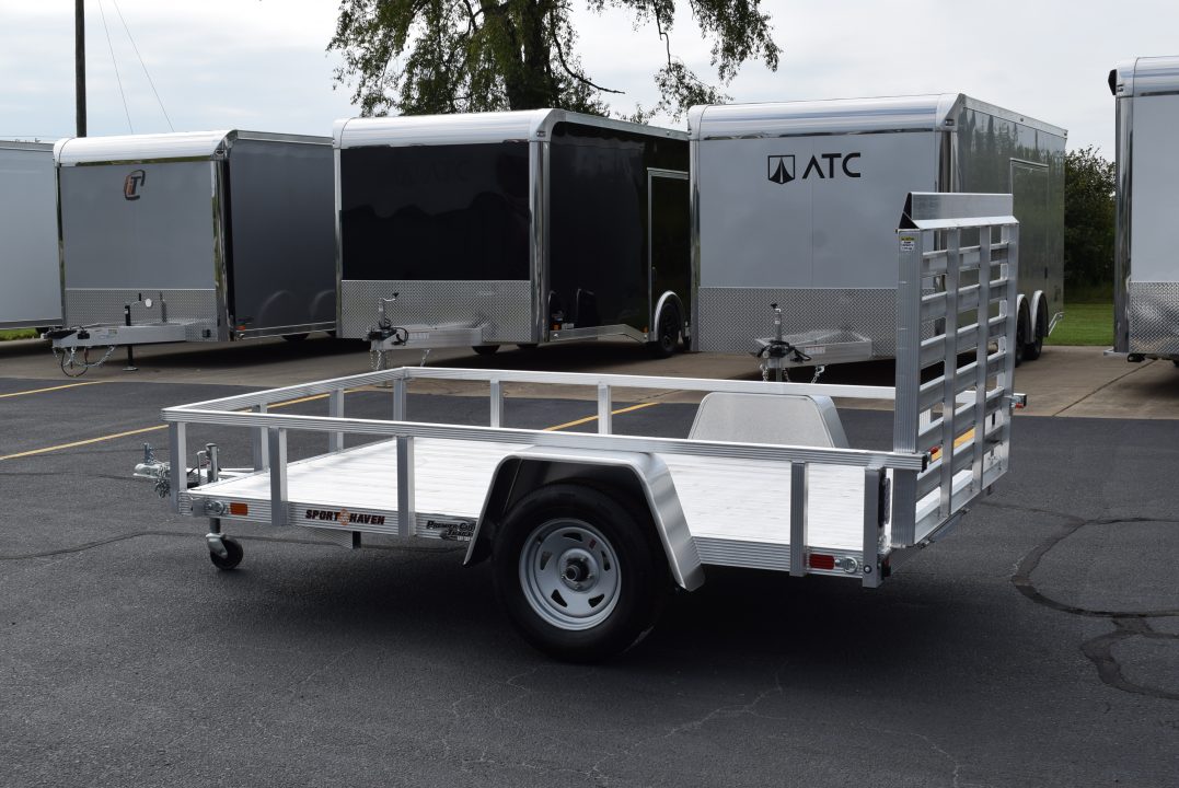 New 2027 Sport Haven 6x10 Aluminum Utility Trailer
