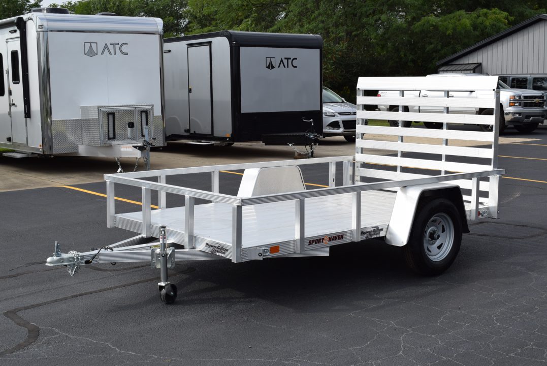 New 2027 Sport Haven 6x10 Aluminum Utility Trailer