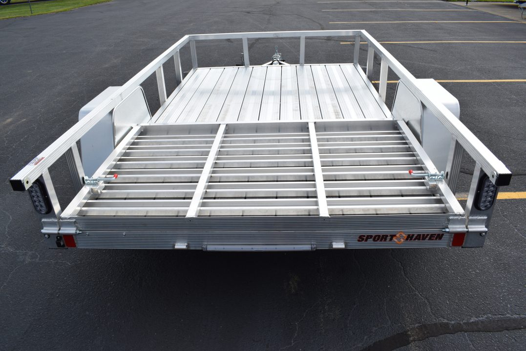 New 2027 Sport Haven 6x10 Aluminum Utility Trailer