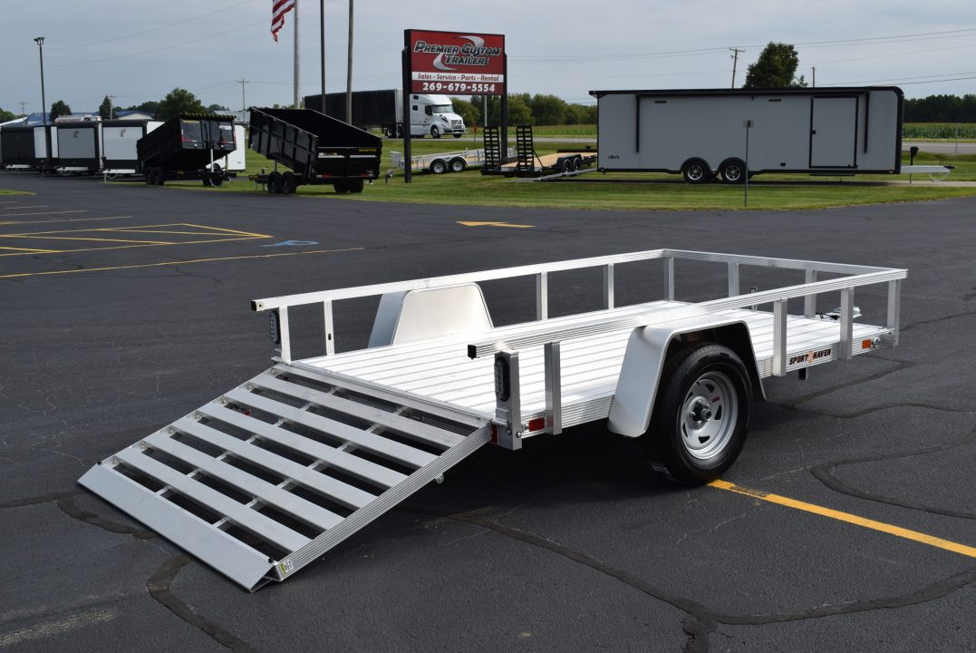 New 2027 Sport Haven 6x10 Aluminum Utility Trailer