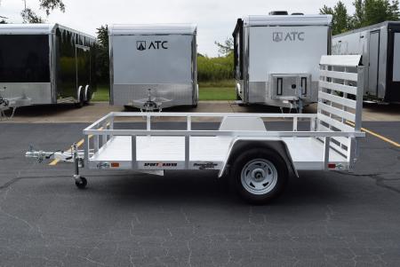 New 2027 Sport Haven 6x10 Aluminum Utility Trailer