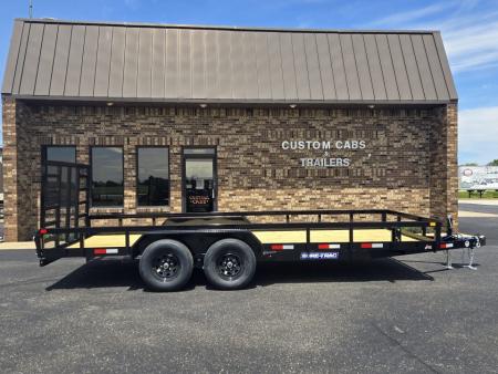 New 2027 Sure-Trac 7 x 18 Tube Top 10K Utility Trailer