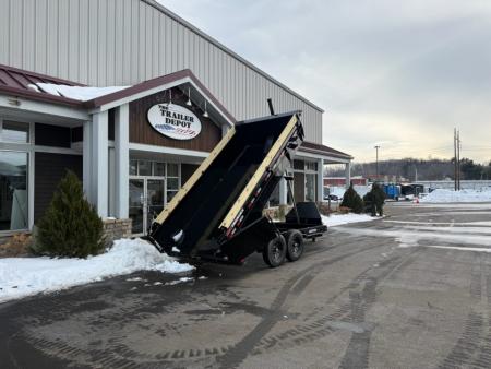 New Liberty 6'11" x 14' Telescopic Dump Trailer 15.4K