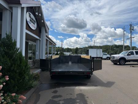 New Liberty 6'11" x 14' Telescopic Dump Trailer 15.4K