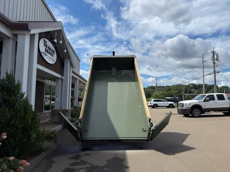 New Liberty 6'11" x 14' Telescopic Dump Trailer 15.4K