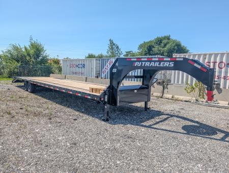 New 2027 8.5X40 PJ Gooseneck Equipment Trailer