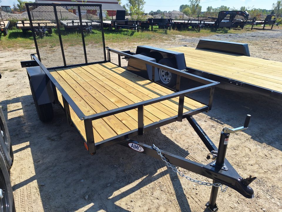 New 2027 AMO 5x10 Lowside Landscape Trailer