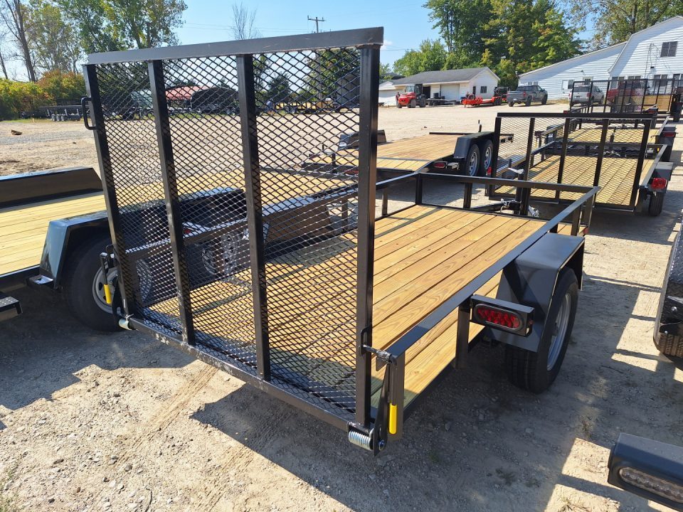 New 2027 AMO 5x10 Lowside Landscape Trailer