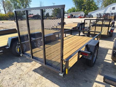 New 2027 AMO 5x10 Lowside Landscape Trailer