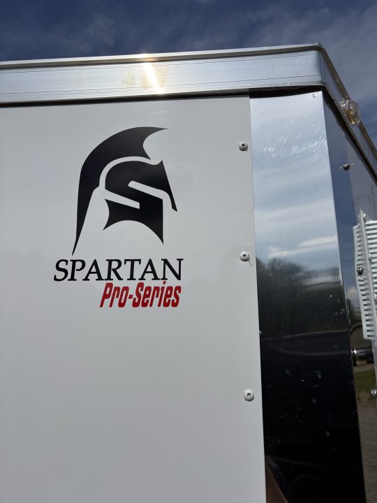 New 2027 Spartan 6X12 Pro-Series, 6' 6" Interior, Tandem Axle With Brakes, Polycor, Stabledeck