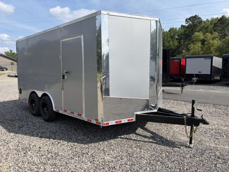 New 2027 Spartan 8.5x16 Pro-Series, Enclosed Trailer, 14K GVWR, Big Package 12  On Center Frame, Polycor, 7' Interior